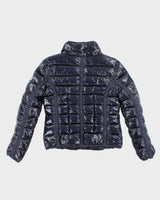 Women's Moncler Navy Zip Up Down Puffer Jacket - S