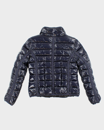Women's Moncler Navy Zip Up Down Puffer Jacket - S