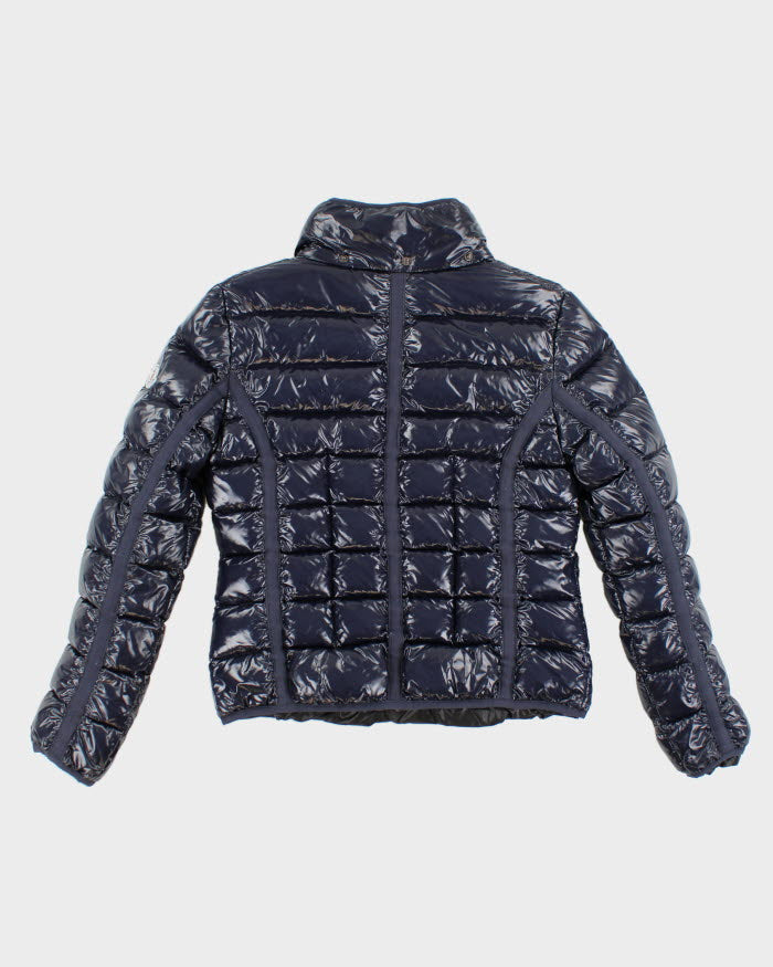 Women's Moncler Navy Zip Up Down Puffer Jacket - S