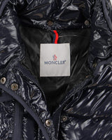 Women's Moncler Navy Zip Up Down Puffer Jacket - S