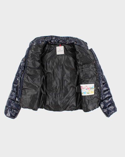 Women's Moncler Navy Zip Up Down Puffer Jacket - S
