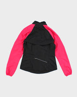 Y2k Nike Pink And Black Jacket - S