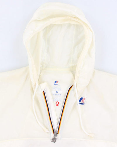 K Way Quarter Zip Windbreaker Jacket - S