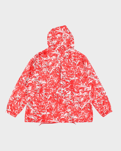 Columbia Womens Floral Windbreaker Jacket - L