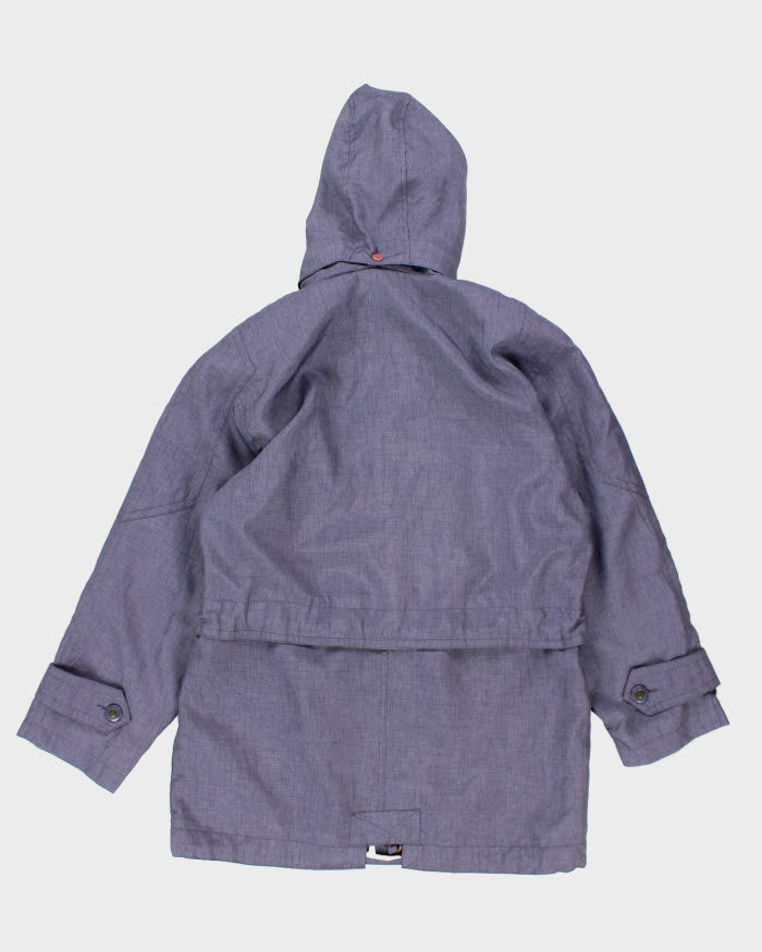 D'alliards Women's Purple Hooded Jacket - L