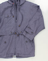 D'alliards Women's Purple Hooded Jacket - L