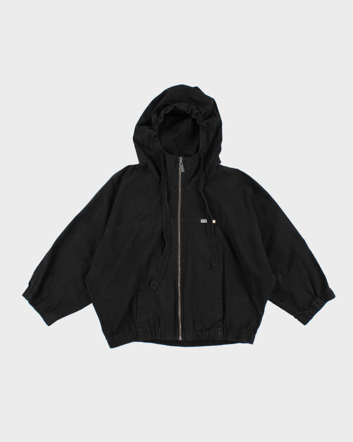 Y2k 00s Roxy Batwing Black Jacket - L