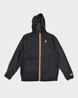 K-Way Black Women's Lightweight Anorak Jacket - L