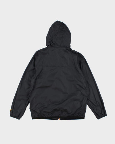 K-Way Black Women's Lightweight Anorak Jacket - L
