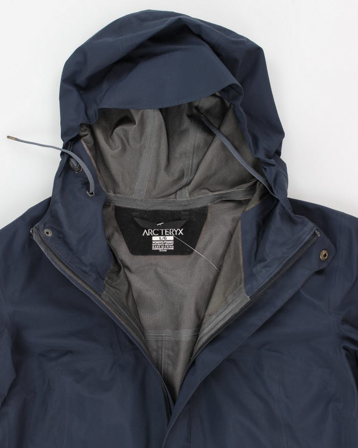 Women's Navy Arc'teryx Goretex Jacket - L