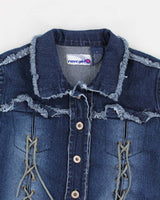 Y2k 00s Le Chateau Denim Jacket - L