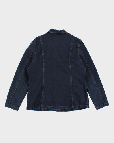 Y2k 00s Women's Denim Jacket - L