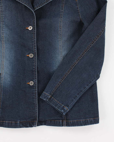 Y2k 00s Women's Denim Jacket - L