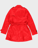 Jones New York Red Trench Coat Mac - XL