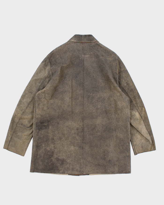 Vintage 90s DKNY Leather Jacket - L