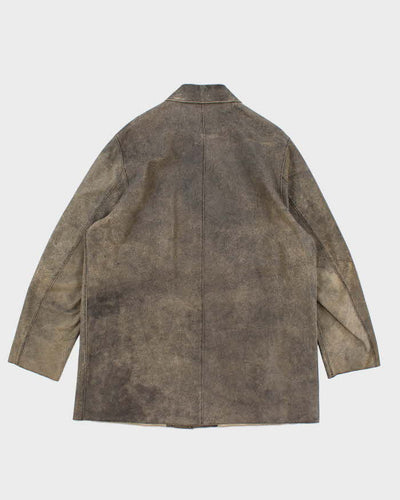 Vintage 90s DKNY Leather Jacket - L