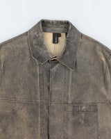 Vintage 90s DKNY Leather Jacket - L