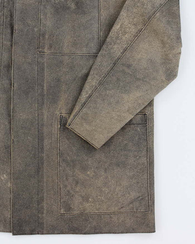 Vintage 90s DKNY Leather Jacket - L