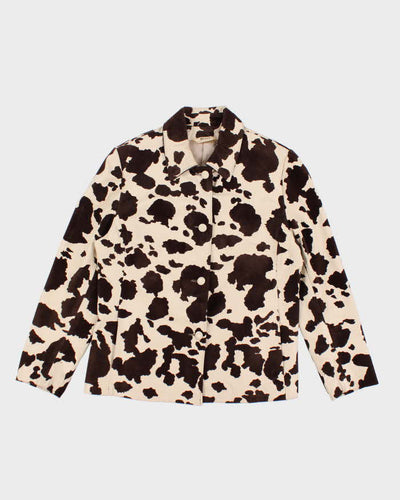 Vintage Brat By Sibylle Lyn Cow Print Jacket - M