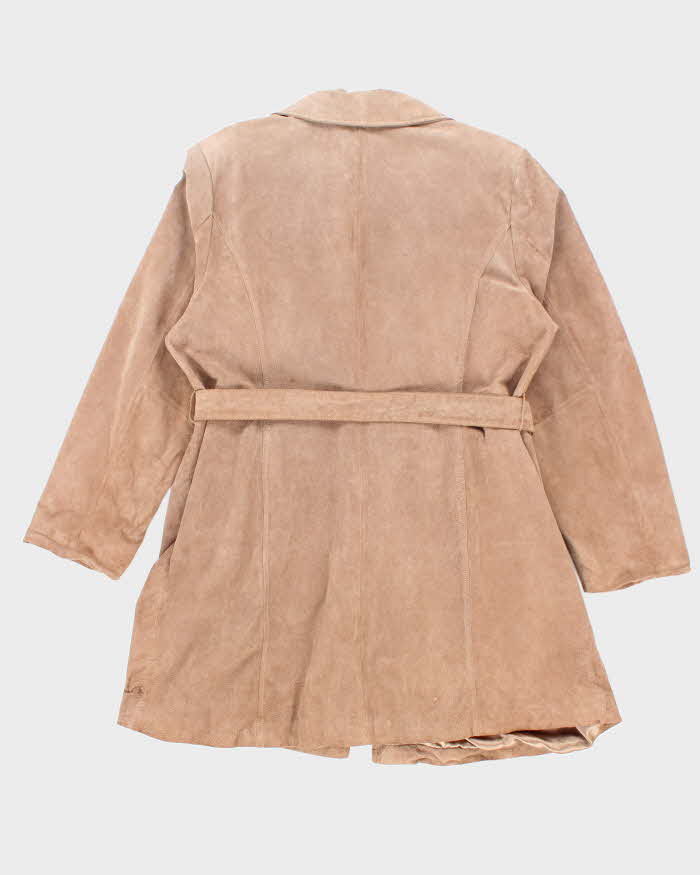 Vintage Guillame Suede Trench Jacket - M
