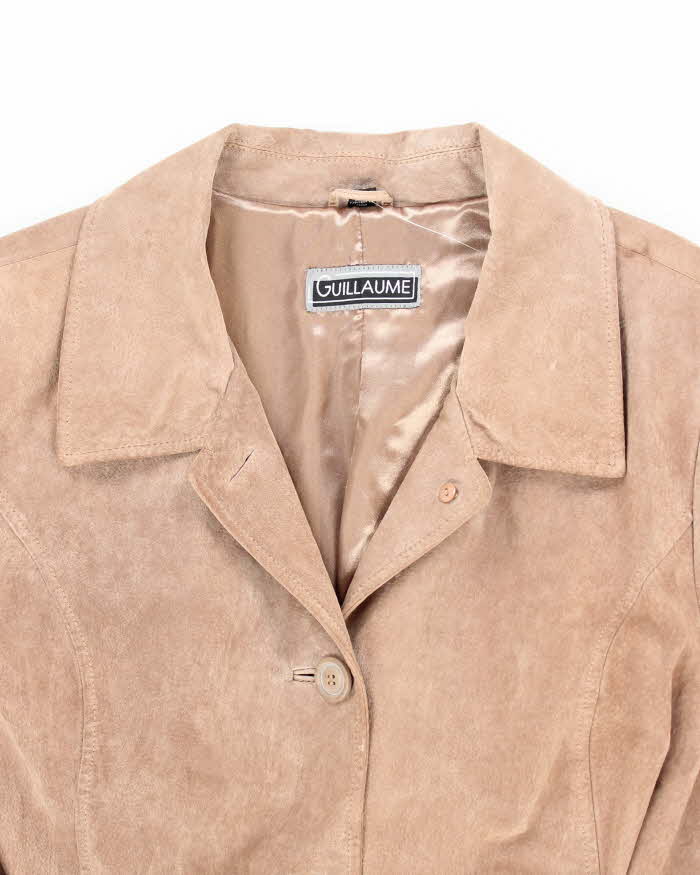 Vintage Guillame Suede Trench Jacket - M