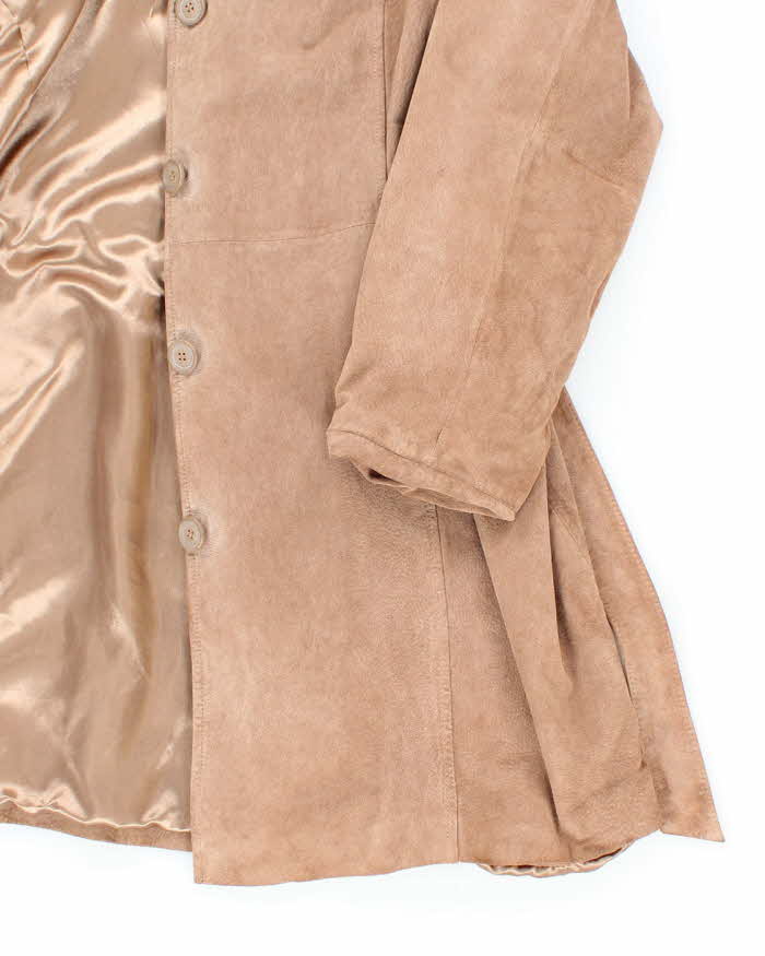 Vintage Guillame Suede Trench Jacket - M