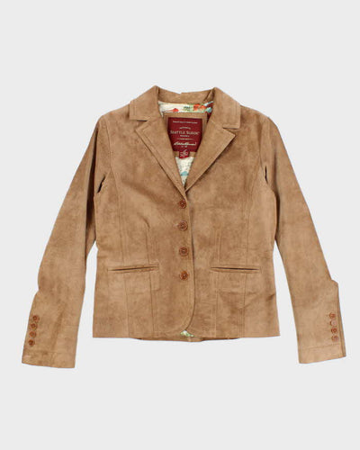 Vintage Eddie Bauer Women's Leather Jacket - M