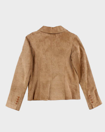 Vintage Eddie Bauer Women's Leather Jacket - M