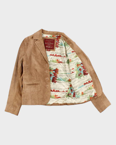 Vintage Eddie Bauer Women's Leather Jacket - M