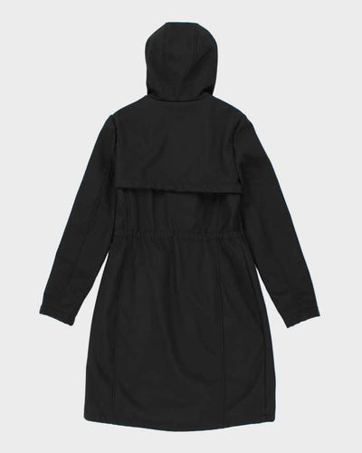 Karl Lagerfeld Black Lined Waterproof Jacket - XS