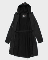Karl Lagerfeld Black Lined Waterproof Jacket - XS