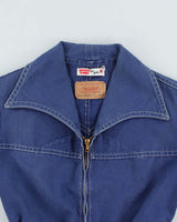 Vintage Rare 70s Big E White Tab Levis For Gals Denim Jacket - M
