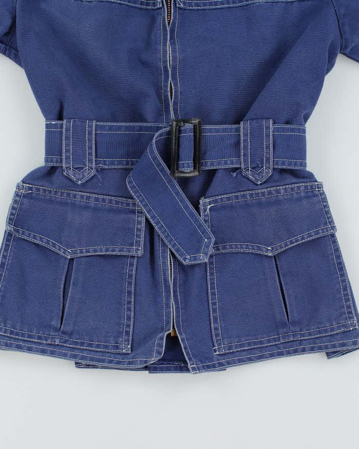 Vintage Rare 70s Big E White Tab Levis For Gals Denim Jacket - M