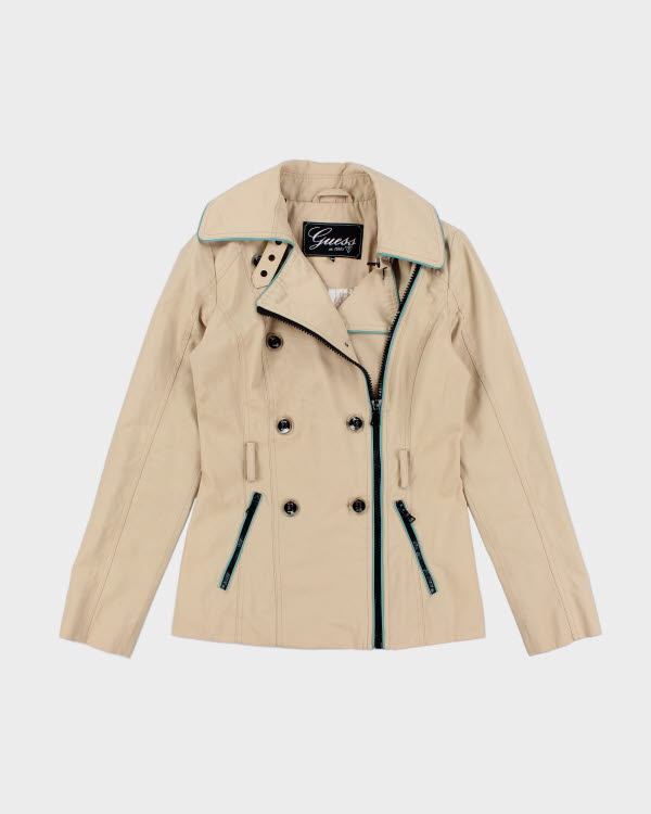 Y2k 00s Guess Double Breasted Jacket - XS