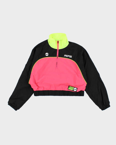 Vintage 90's Cropped Pepsi Windbreaker - S