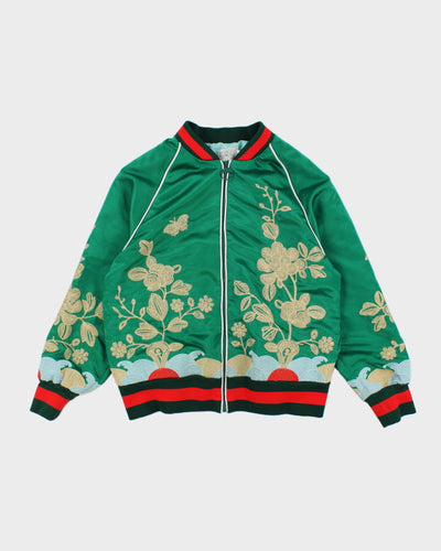 Vintage 90's Embroidered Souvenir Jacket - XL
