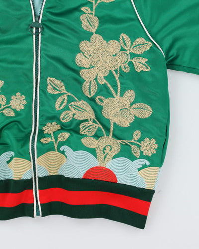 Vintage 90's Embroidered Souvenir Jacket - XL
