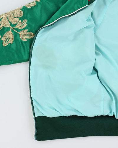 Vintage 90's Embroidered Souvenir Jacket - XL