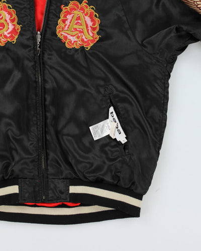 Vintage 90's Baba Joon Embroidered Souvenir Jacket - L