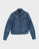 Vintage Y2K Tommy Hilfiger Dark Wash Denim Jacket - S