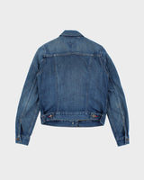 Vintage Y2K Tommy Hilfiger Dark Wash Denim Jacket - S