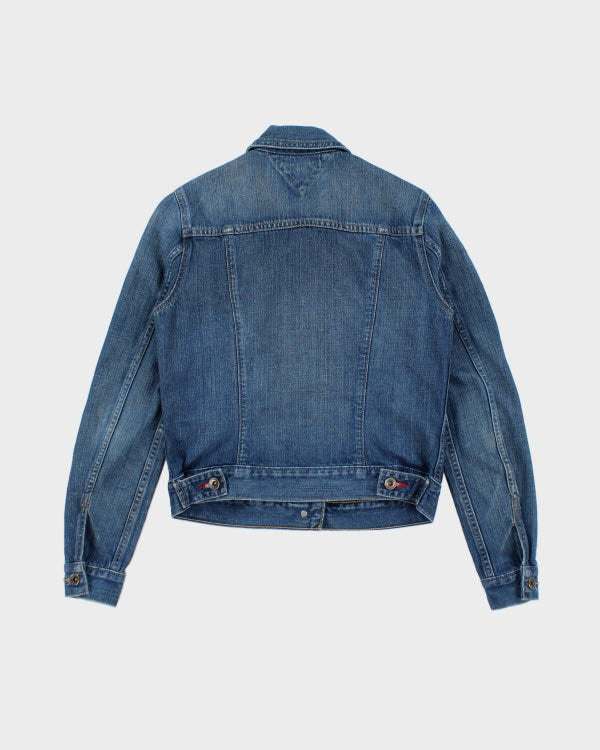 Vintage Y2K Tommy Hilfiger Dark Wash Denim Jacket - S