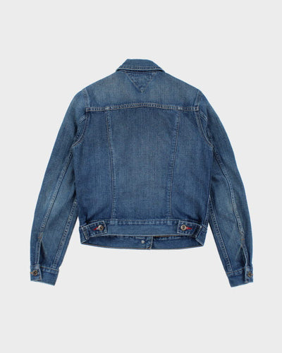 Vintage Y2K Tommy Hilfiger Dark Wash Denim Jacket - S