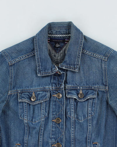 Vintage Y2K Tommy Hilfiger Dark Wash Denim Jacket - S