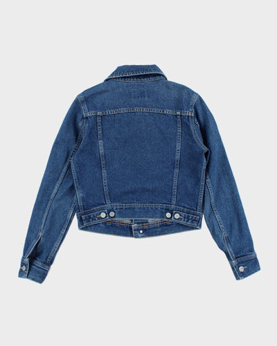 Vintage Y2K Calvin Klein Dark Wash Denim Jacket - S
