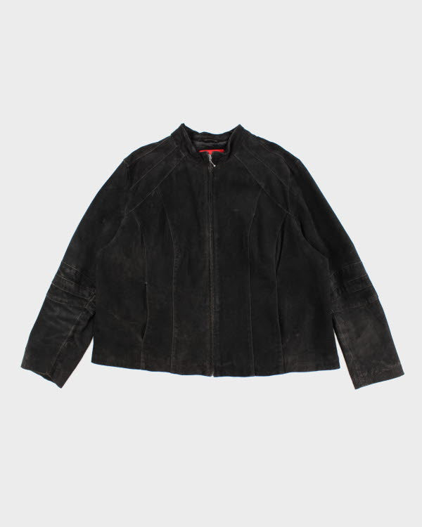 Vintage Y2K B.U.M. Equipment Suede Jacket - M