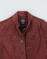 Vintage B.U.M. Equipment Suede Jacket - M