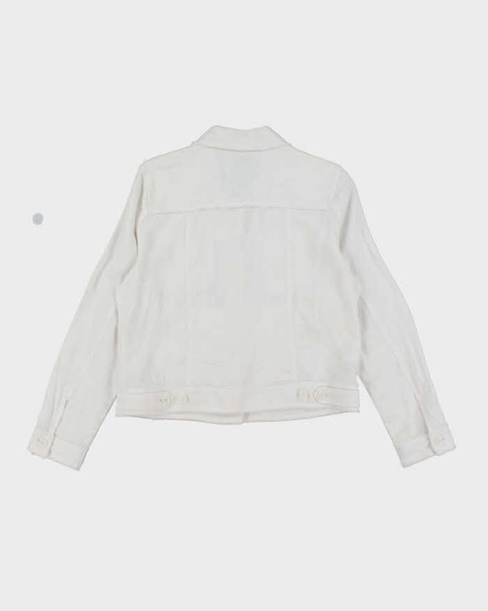 Tommy Bahama White Linen Jacket - L