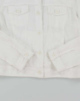 Tommy Bahama White Linen Jacket - L