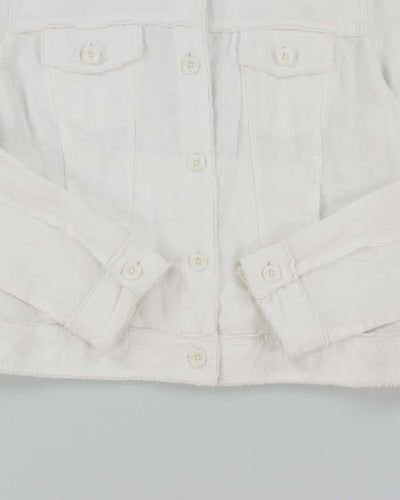 Tommy Bahama White Linen Jacket - L